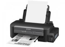 Принтер Epson M100 с оригинальной СНПЧ и чернилами