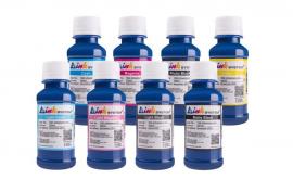 Комплект ультрахромных чернил INKSYSTEM для Epson 4000, 7600, 9600 8 цветов (100 ml)