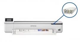 Плоттер Epson SureColor SC-T5100N (без стенда) с ПЗК и чернилами