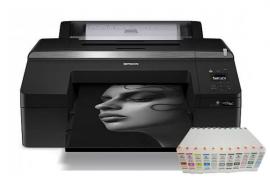 Плоттер Epson SureColor SC-P5000V с ПЗК и чернилами