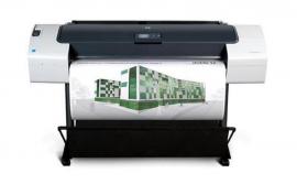 Плоттер HP DesignJet T770 44" с СНПЧ и чернилами