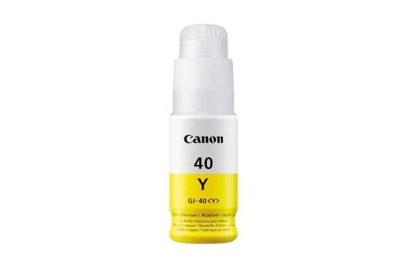 картинка Оригинальные чернила для Canon GI-40 Yellow (70 мл)