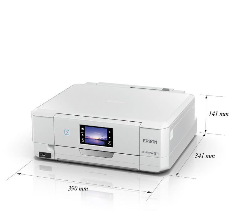 Купить МФУ Epson Colorio EP-807AW с СНПЧ и чернилами: цена, отзывы