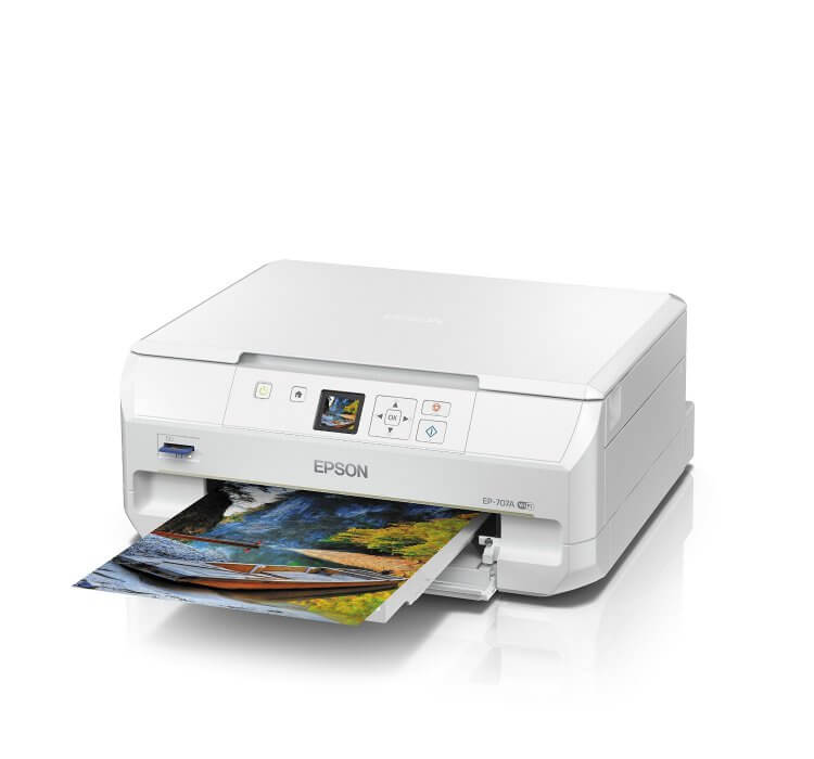 Купить МФУ Epson Colorio EP-707A с СНПЧ и чернилами: цена, отзывы